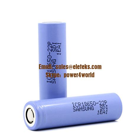 Samsung Icr18650 22p 2200mah 37v Li Ion Rechargeable Battery For Flashlights Power Tools