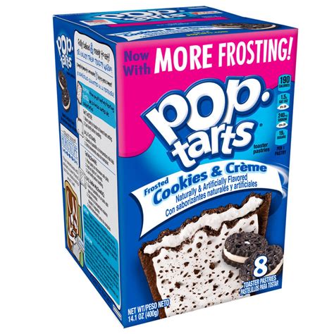 Kelloggs Pop Tarts Frosted Cookies And Cream Toaster Pastries Reviews 2019