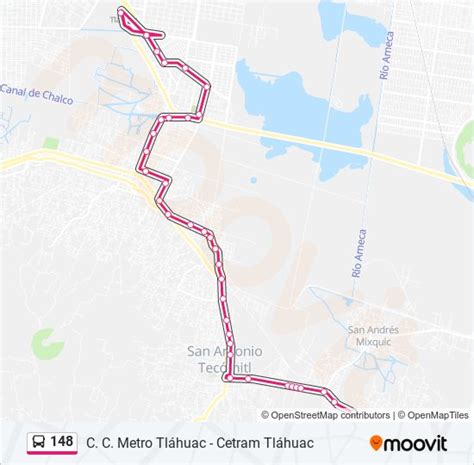 Ruta Horarios Paradas Y Mapas C C Metro Tl Huac Cetram