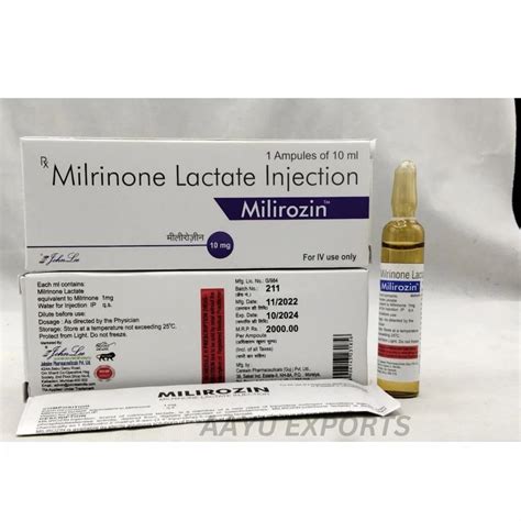 Milrinone Lactate Injection 10 Mg At Rs 2000piece In Surat Id