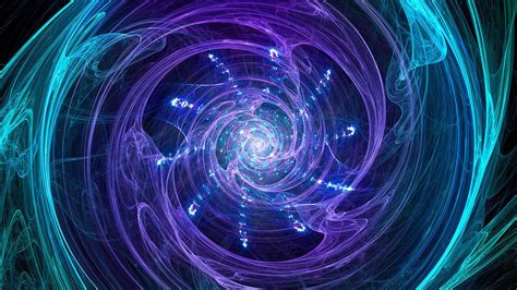 Abstract Fractal Swirling Bright Glow 4k Hd Wallpapers Hd Wallpapers