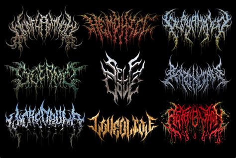 Help You Create A Thrash Metal And Heavy Metal Logo By Jennifer Case Fiverr