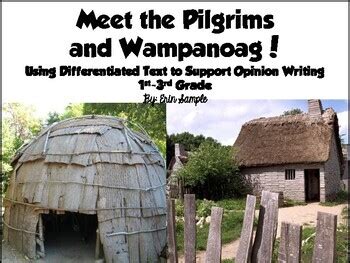 Meet the Pilgrims and Wampanoag! by Erin Sample | TPT