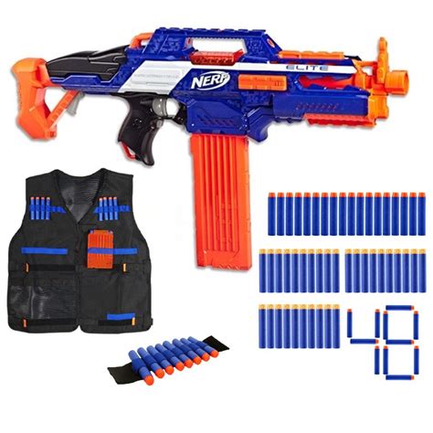 Zestaw Pistolet Nerf N Strike Elite Rapidstrike Cs Kamizelka