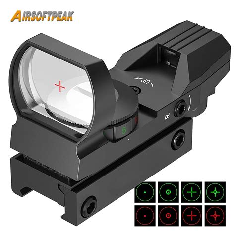 Red Dot Sight Tactische Riflescope Rood Groen 4 Dradenkruis Collimator