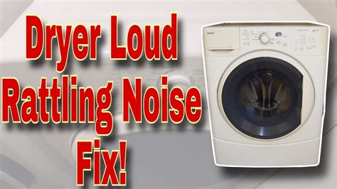 How To Fix Kenmore Dryer Making Loud Rattling Noise Model