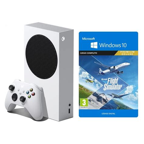 Microsoft Pack Xbox Series S 512 Go Flight Simulator Premium Deluxe