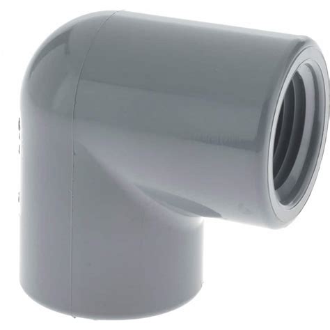 Value Collection 1 2 CPVC Plastic Pipe 90 Elbow MSC Industrial