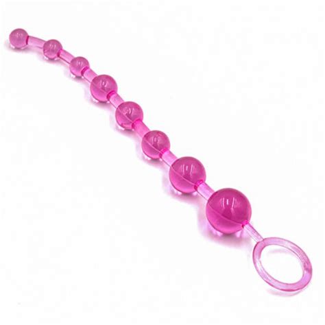 10 Beads Anal Beads Plug Bdsm Bondage Sm Fetish Flirt Gspot Prostate Massager Ebay