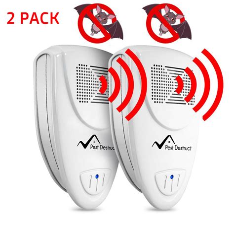 Ultrasonic Bat Repellent Pack Of 2 Get Rid Of Bats In 72 Hours Or It Dbzon