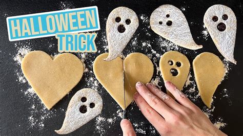 Geister Kekse Rezept für Halloween ganz einfach gemacht mit Herz