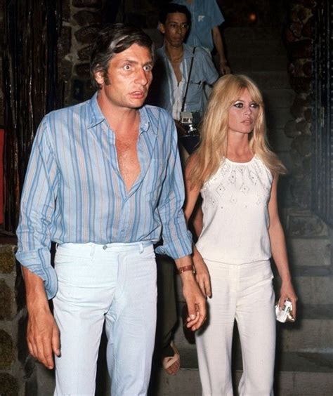 Brigitte Bardot And Gunter Sachs In 1966 Love That 1960s Jet Set Style Idées De Mode Style