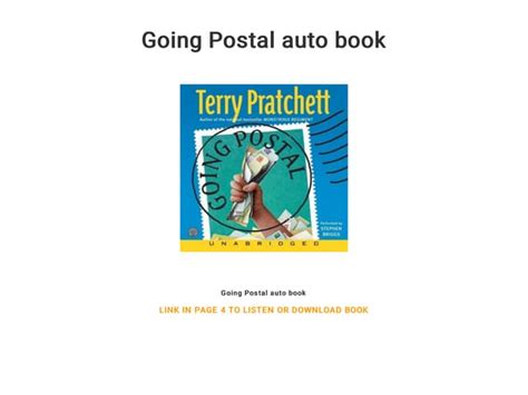 Going Postal auto book | PPT