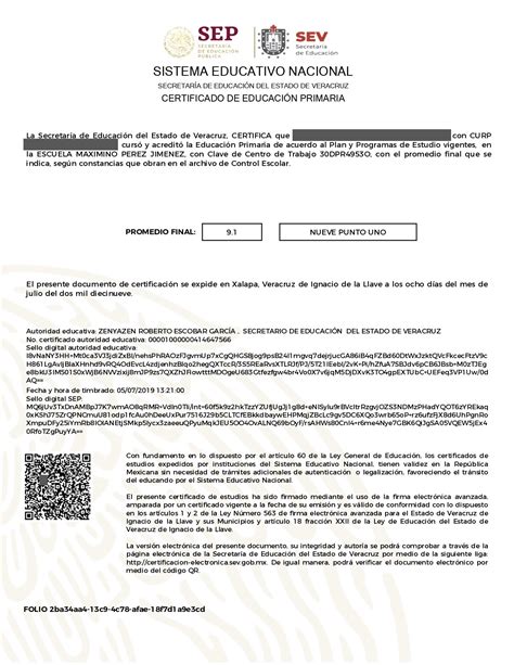 Cómo Consultar Y Verificar Todos Los Certificados De La Sep Tramitandomx