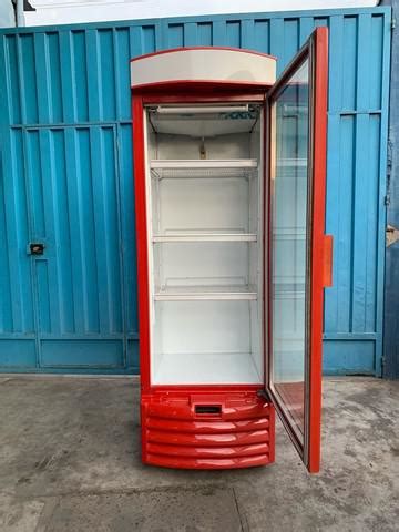 Refrigerador Vertical Metalfrio Vb R Seminovo Vermelho Em Contagem