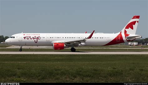 C Ghqg Airbus A Air Canada Rouge Fabrizio Gandolfo Jetphotos