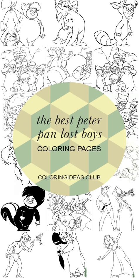 The Best Peter Pan Lost Boys Coloring Pages Coloring Pages For Boys