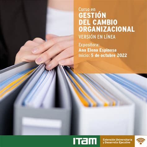 Curso Gestión Del Cambio Organizacional Versión En Línea Eventos