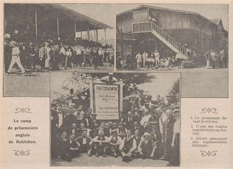 Le Camp De Prisonniers De Ruhleben Pendant La Grande Guerre Histoires