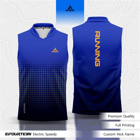 Jual Eifrtn Baju Kaos Singlet Lekbong Jersey Lari Running Bulutangkis