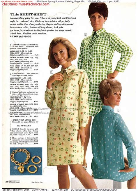 1969 Sears Spring Summer Catalog Page 194 Catalogs And Wishbooks