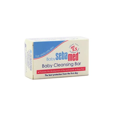 Sebamed Baby Cleansing Bar 150gm Gentle Soap Free Formula Netmeds