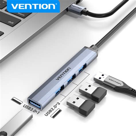 Vention Usb Extension Hub Mini Port Usb Hub For Pc Laptop