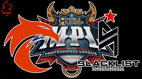 Tnc Pro Team Vs Blacklist Game Regular Season Week Day Mpl Ph