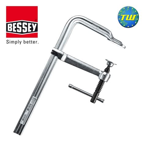 Bessey GS25K All Steel Screw Clamp ClassiX GS Has A 250mm Opening