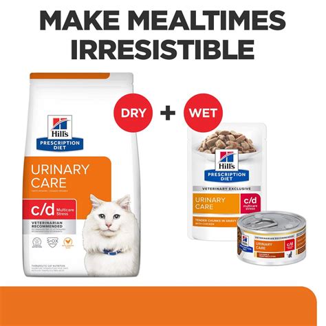 Hills Prescription Diet c/d Multicare Stress Urinary Care Dry Cat Food