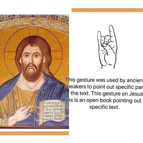 Jesus Hand Symbols