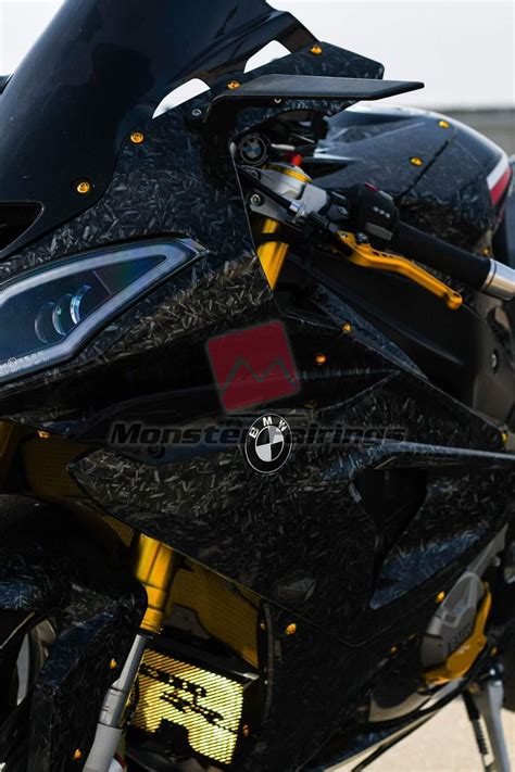 Gloss Forged Carbon Fiber Style S1000rr 09 18 Monster Fairings