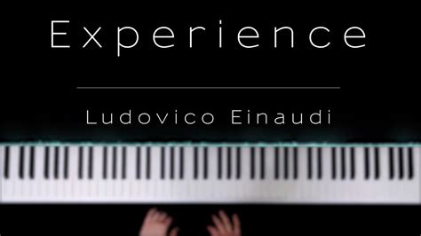 Ludovico Einaudi Experience Piano Cover Youtube