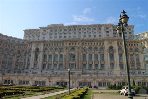 Palatul Parlamentului Palace Of The Parliament Bucharest Stock Image