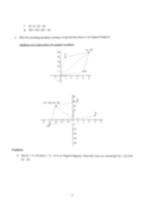 Solution Argand Diagrams Studypool