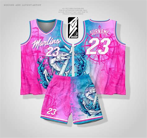 Marlins Pink Basketball Jersey Free Customize Name And Number Only