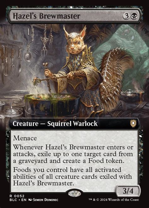 Hazel S Brewmaster Bloomburrow Commander Decks Variants Commander