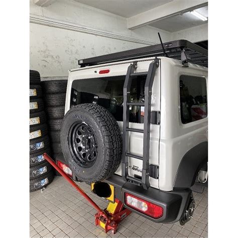 Suzuki Jimny Sierra JB64 JB74 2019 2022 Rear Side Ladder Design 1