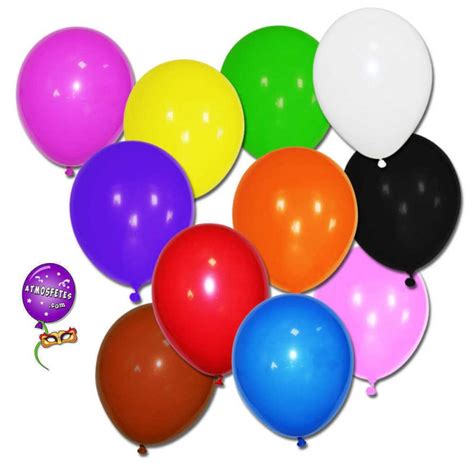 Ballons de baudruche couleurs Atmosfêtes