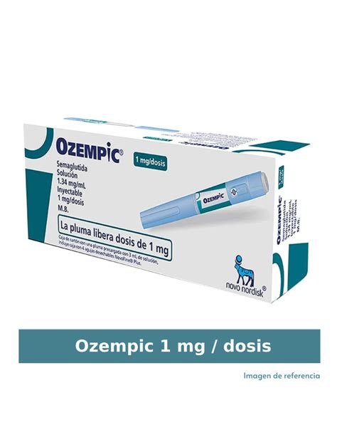 Compra Ozempic 1mg De 3 mL Con 1 Solución Inyectable Novo Nordisk