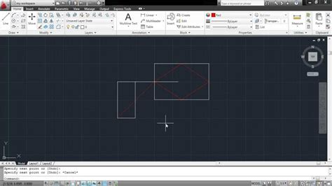 How To Work With The Autocad Object Snap Option Youtube