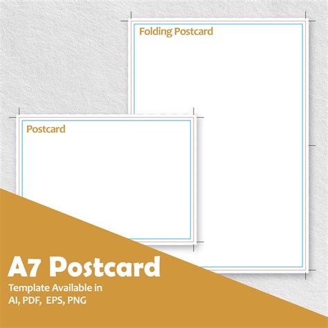 5x7 Postcard Template