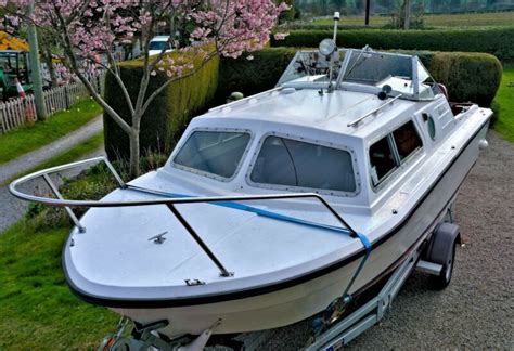 Norman 20 Fibreglass Cabin Cruiser Boat Dayboat For Sale From United