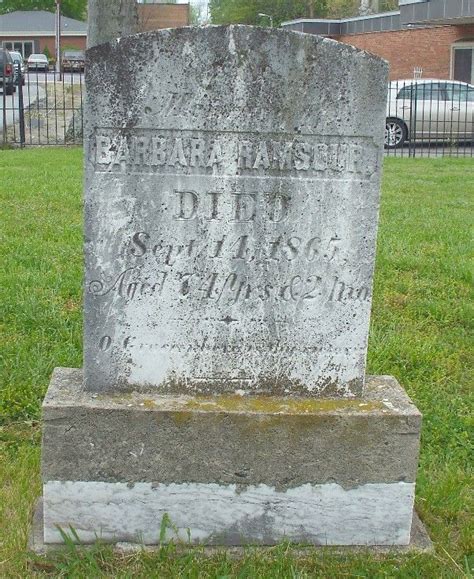 Barbara Summey Ramsour 1791 1865 Find A Grave Memorial Grave