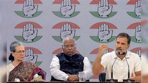 Lok Sabha Polls Rahul Gandhi Kharge To Launch Congress Manifesto