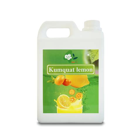 Kumquat Limão Fruit Tea Bubble Tea Europe