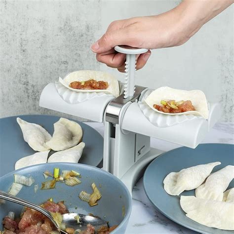 Dumpling Maker Household Double Head Automatic Dumpling Maker Mould