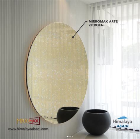 Kaca Cermin Antique Gold Mirror Himalaya Abadi