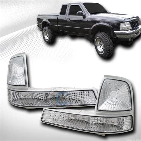 Find Depo Chrome Clear Signal Parking Bumper Corner Lights Lamps