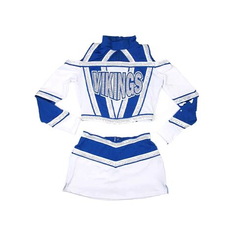 Wholesale Custom Sublimated Cheerleading Uniforms Long Sleeve Cheer Dance Cheerleader Uniforms